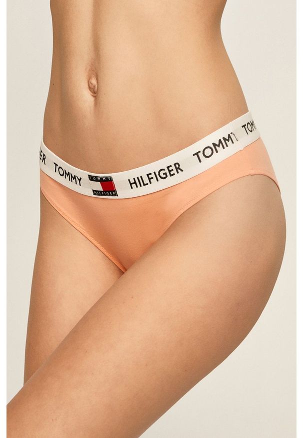 TOMMY HILFIGER - Tommy Hilfiger - Figi UW0UW02193. Kolor: pomarańczowy