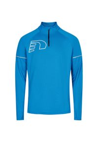 NewLine - Bluza Newline core zip neck. Kolor: wielokolorowy, niebieski, szary #1