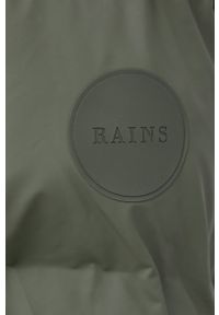 Rains Kurtka 1506 Puffer Jacket kolor zielony zimowa. Okazja: na co dzień. Kolor: zielony. Materiał: materiał. Wzór: gładki. Sezon: zima. Styl: casual #2