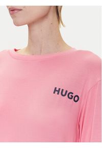 Hugo - HUGO Koszulka piżamowa Unite 50490706 Różowy Relaxed Fit. Kolor: różowy. Materiał: wiskoza #3