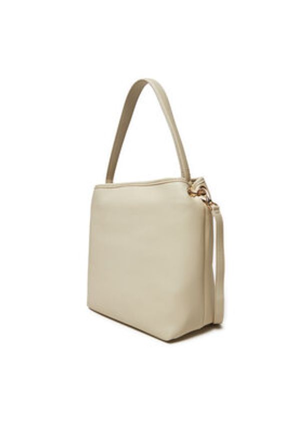 VALENTINO - Valentino Torebka Brixton VBS7LX03 Écru. Kolor: kremowy. Materiał: skórzane