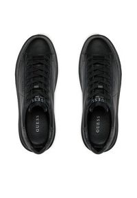 Guess Sneakersy Elba FMPVIB LEA12 Czarny. Kolor: czarny. Materiał: skóra