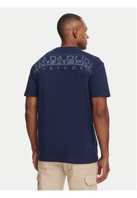 Napapijri T-Shirt Yourte NP0A8AU2 Granatowy Relaxed Fit. Kolor: niebieski. Materiał: bawełna #2