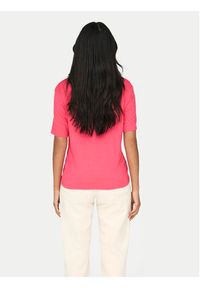 JDY T-Shirt Mila 15330819 Koralowy Regular Fit. Kolor: pomarańczowy. Materiał: wiskoza #6