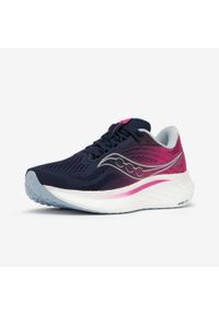 Buty do biegania damskie Saucony Ride 18. Kolor: fioletowy, czarny, wielokolorowy