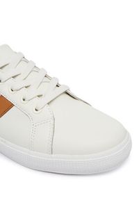 Lauren Ralph Lauren - LAUREN RALPH LAUREN Sneakersy 802925365011 Biały. Kolor: biały. Materiał: skóra #5