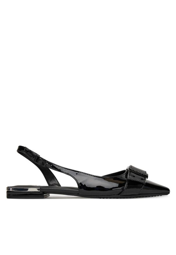 DKNY Sandały Clemma K1563744 Czarny. Kolor: czarny. Materiał: skóra