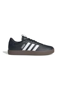 Adidas - Buty do chodzenia męskie adidas VL Court 3.4. Okazja: na co dzień. Kolor: czarny. Materiał: zamsz. Sport: turystyka piesza