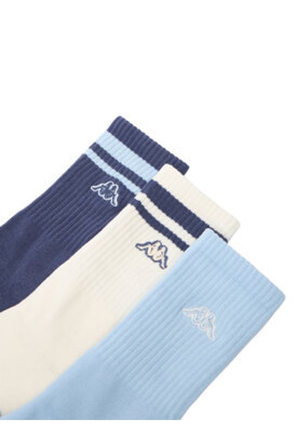 Kappa Skarpety długie CEO_AS_KAPPA_008_W_AW25 (3 -PACK) Kolorowy. Materiał: bawełna. Wzór: kolorowy