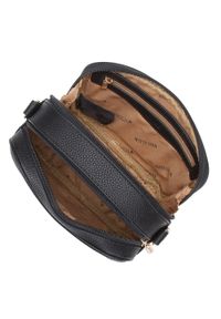 Wittchen - Damska torebka z ekoskóry dwukomorowa. Kolor: czarny. Wzór: haft. Dodatki: z haftem. Materiał: skórzane. Styl: elegancki #4