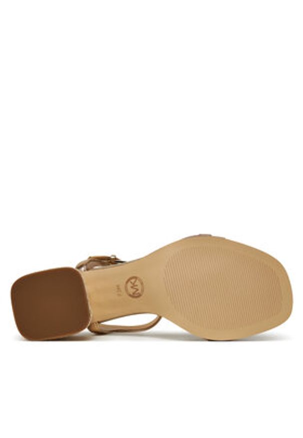 MICHAEL Michael Kors Espadryle Mandy 40R5MAMS1M Złoty. Kolor: złoty. Materiał: skóra