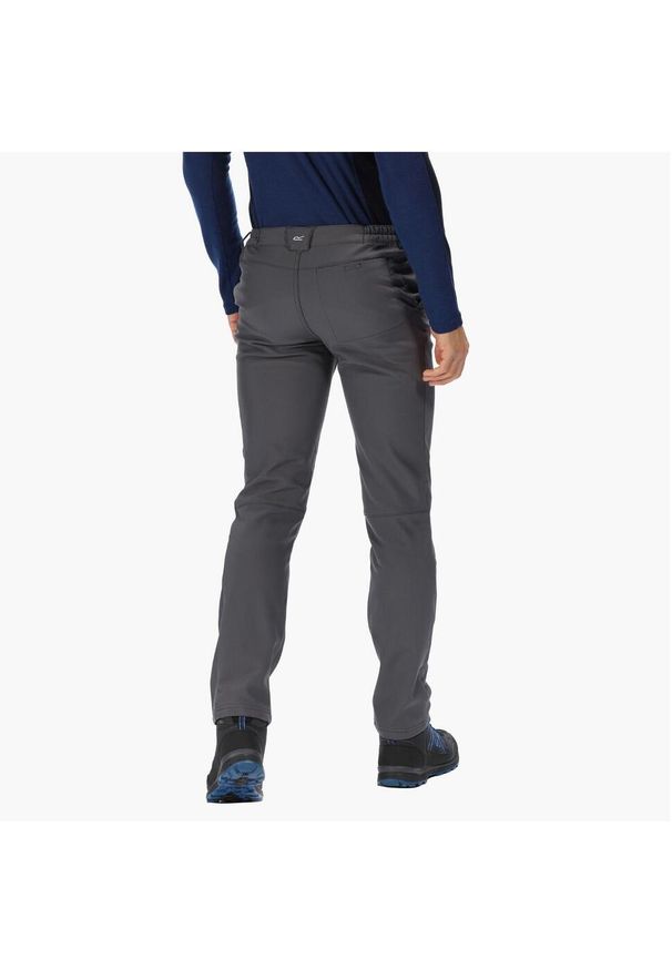 Regatta - Spodnie męskie Fenton. Kolor: szary. Sezon: lato. Sport: turystyka piesza