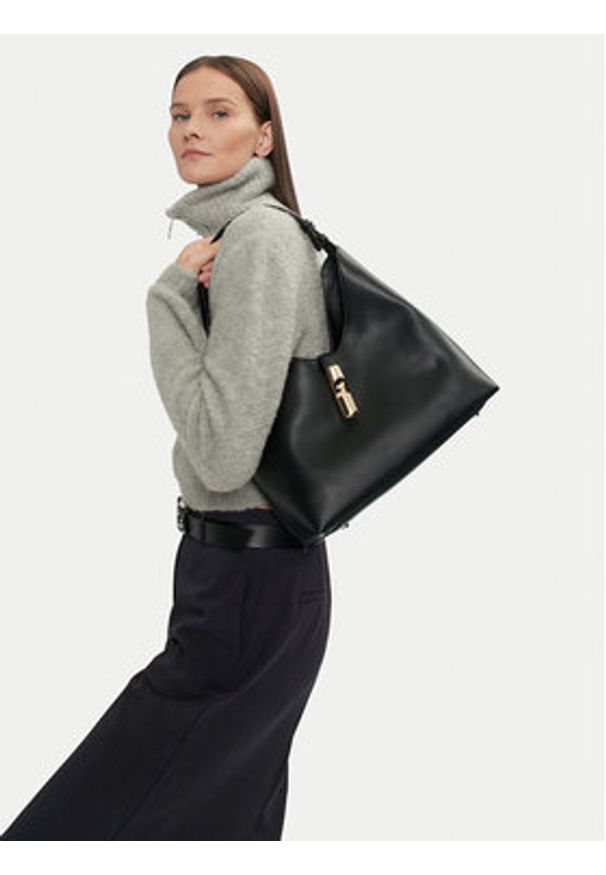 Furla Torebka WB01499 BX3104 O6000 Czarny. Kolor: czarny. Materiał: skórzane