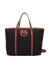 Pinko - PINKO Torebka Miranda Shopper Classic PE 25 PLTT 104714 A2G2 Czarny. Kolor: czarny