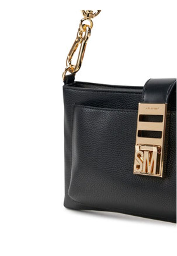 Steve Madden Torebka Blilou SM13001511 Czarny. Kolor: czarny. Materiał: skórzane