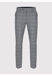 Pako Lorente - PAKO LORENTE – Szare spodnie garniturowe w kratkę. Okazja: na komunię. Kolor: szary. Materiał: poliester, wiskoza. Wzór: kratka. Styl: elegancki #5
