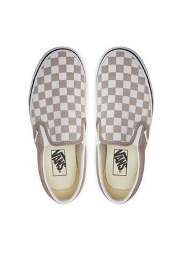 Vans Tenisówki Classic Slip On VN0A2Z41HCZ1 Beżowy. Zapięcie: bez zapięcia. Kolor: beżowy. Materiał: materiał