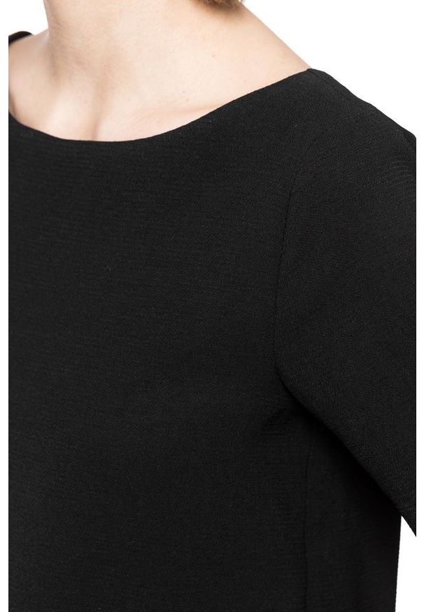Tom Tailor - TOM TAILOR O-SHAPE DRESS DAMSKA SUKIENKA 5018496.00.75 COL. 2999. Długość rękawa: krótki rękaw. Typ sukienki: proste. Styl: klasyczny, elegancki