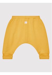 United Colors of Benetton - United Colors Of Benetton Spodnie dresowe 3QW0AF00H Żółty Regular Fit. Kolor: żółty. Materiał: bawełna #3