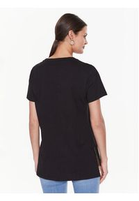 Liu Jo Sport T-Shirt TA3185 JS923 Czarny Regular Fit. Kolor: czarny. Materiał: bawełna. Styl: sportowy #5