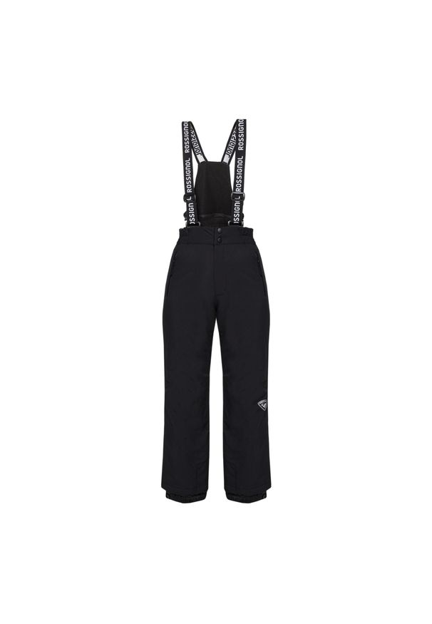 Spodnie narciarskie dziecięce Rossignol Boy Zip. Kolor: czarny. Sezon: zima. Sport: narciarstwo