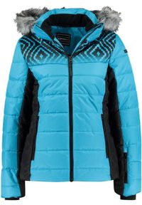 ICEPEAK - Stylowa kurtka narciarska Icepeak Vigevano dla kobiet. Kolor: niebieski. Sezon: zima. Sport: narciarstwo