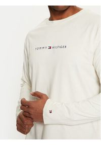 TOMMY HILFIGER - Tommy Hilfiger Longsleeve UM0UM03345 Écru Regular Fit. Materiał: bawełna. Długość rękawa: długi rękaw