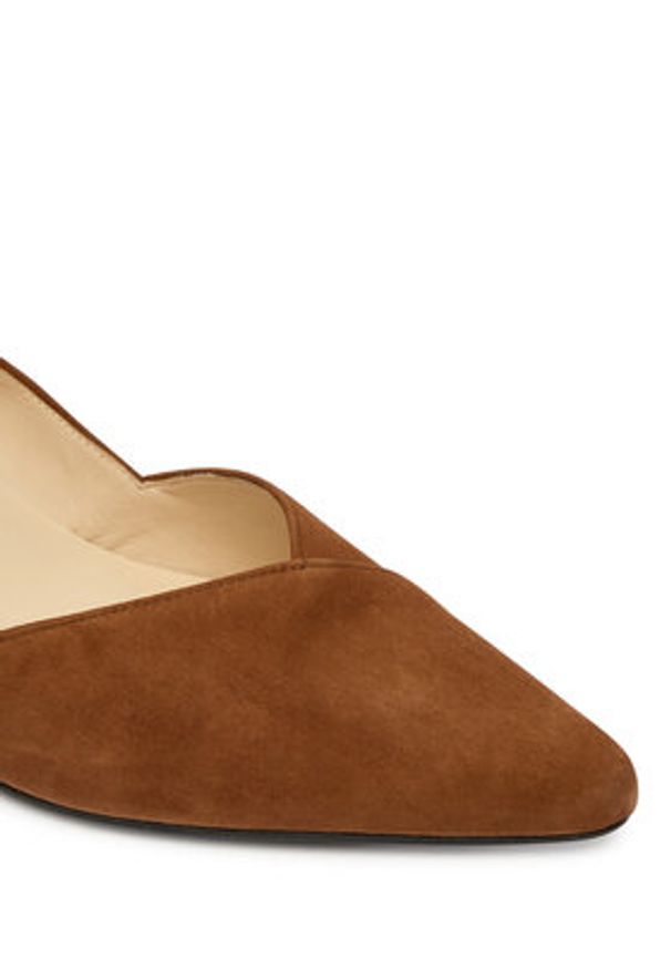 HÖGL Czółenka 0-184502-91000 Brązowy. Kolor: brązowy. Materiał: skóra