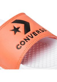 Converse Klapki All Star Slide Slip 172716C Pomarańczowy. Kolor: pomarańczowy. Materiał: skóra