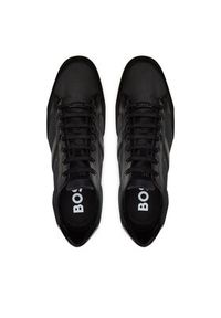 BOSS - Boss Sneakersy 50498265 10216105 01 Czarny. Kolor: czarny. Materiał: skóra #5