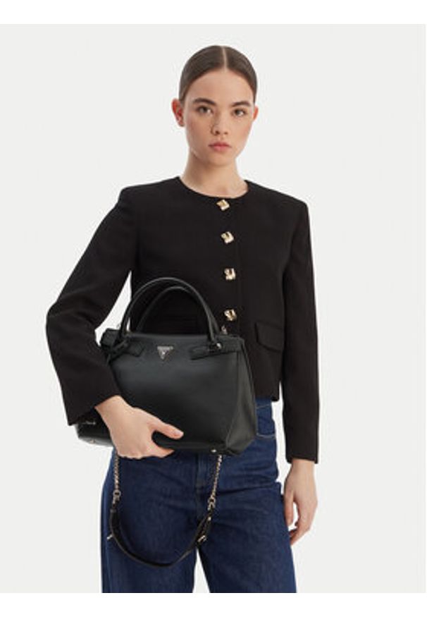 Guess Torebka Serenova HWZG80 91060 Czarny. Kolor: czarny. Materiał: skórzane