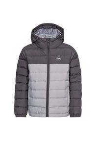 TRESPASS - Kurtka Dziecięca. Kolor: szary. Materiał: puch. Styl: sportowy
