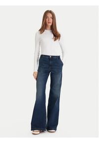 ViCOLO Jeansy DF5103 Niebieski Wide Leg. Kolor: niebieski #3