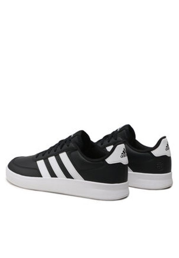 Adidas - adidas Sneakersy Breaknet 2.0 HP9425 Czarny. Kolor: czarny. Materiał: skóra