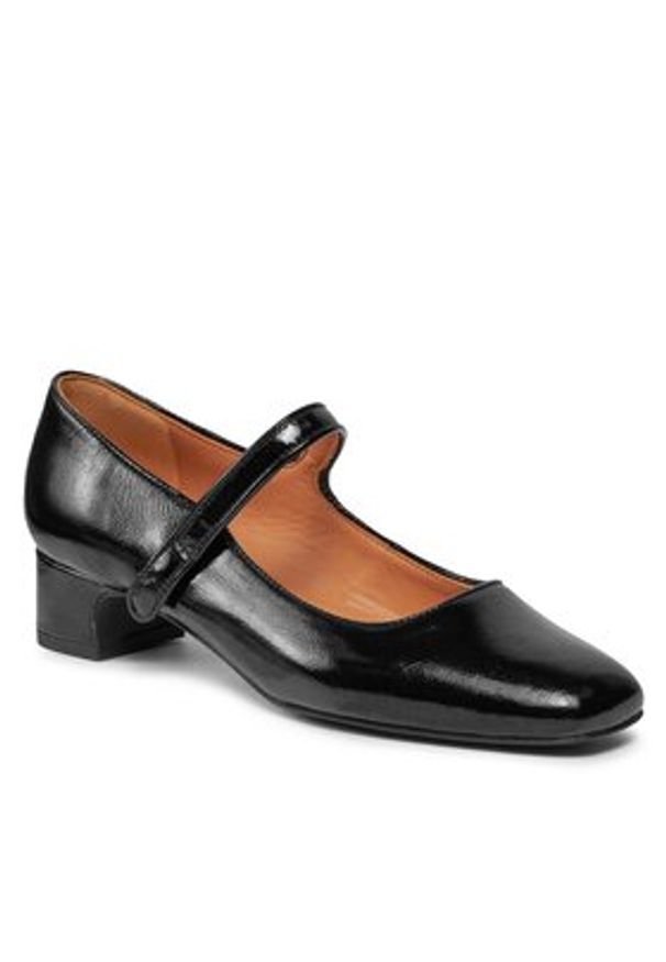 BALAGAN - Balagan Baleriny Dora Czarny. Kolor: czarny. Materiał: skóra, lakier