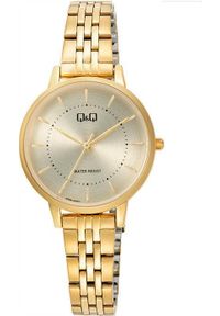 Zegarek Q&Q Zegarek QQ Q48B-003P Złoty Damski Klasyczny. Kolor: złoty. Styl: klasyczny #1