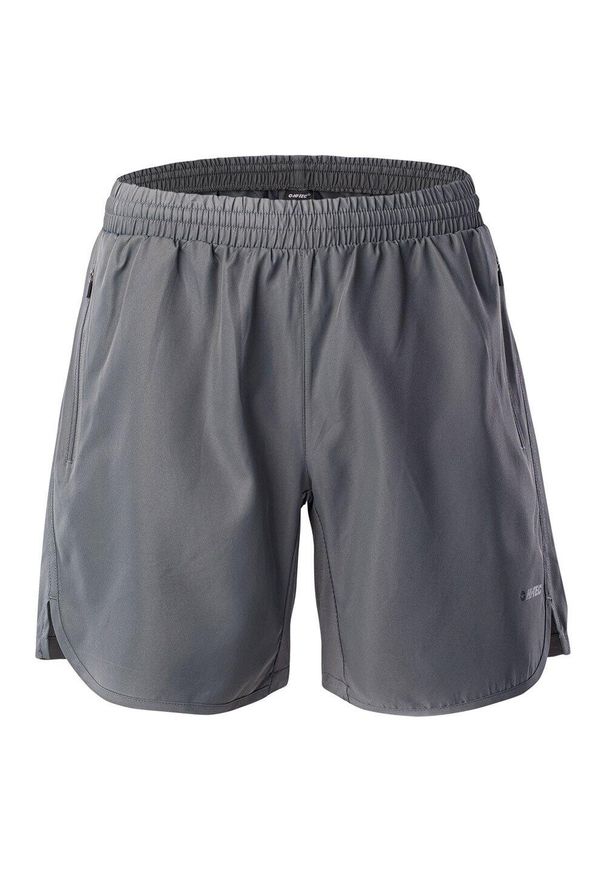 Hi-tec - Shorty Męskie Trening Hicko. Kolor: szary. Długość: krótkie. Sezon: lato. Sport: fitness