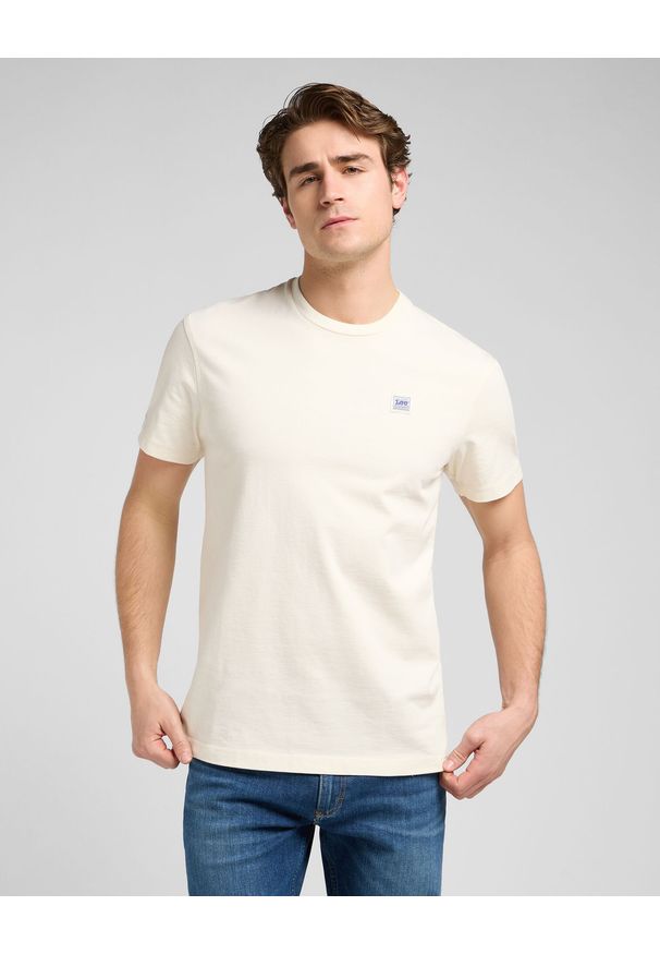 Lee - MESKA KOSZULKA LEE WW TEE ECRU 112370490