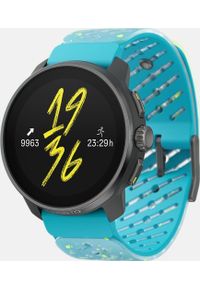 SUUNTO - Zegarek sportowy Suunto Race S Titanium Niebieski (SS051153000). Kolor: niebieski. Styl: sportowy