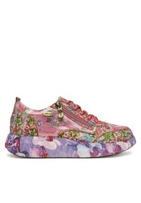 Laura Vita Sneakersy Nikito 62 Kolorowy. Materiał: skóra. Wzór: kolorowy