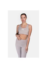 Biustonosz dla kobiet Lonsdale Wardour. Kolor: wielokolorowy, szary, biały. Sport: bieganie #1