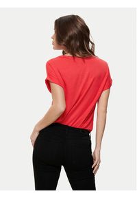 only - ONLY T-Shirt Moster 15106662 Czerwony Regular Fit. Kolor: czerwony. Materiał: wiskoza #4
