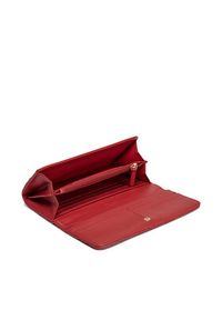 VALENTINO - Valentino Duży Portfel Damski Ocarina VPS3KK113R Czerwony. Kolor: czerwony. Materiał: skóra