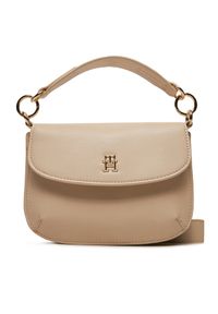 TOMMY HILFIGER - Torebka Tommy Hilfiger. Kolor: beżowy