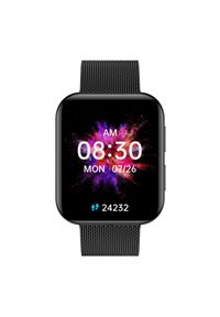 GARETT - Smartwatch Garett GRC Maxx czarny stalowy. Rodzaj zegarka: smartwatch. Kolor: wielokolorowy, czarny, szary. Styl: klasyczny, elegancki, sportowy #5
