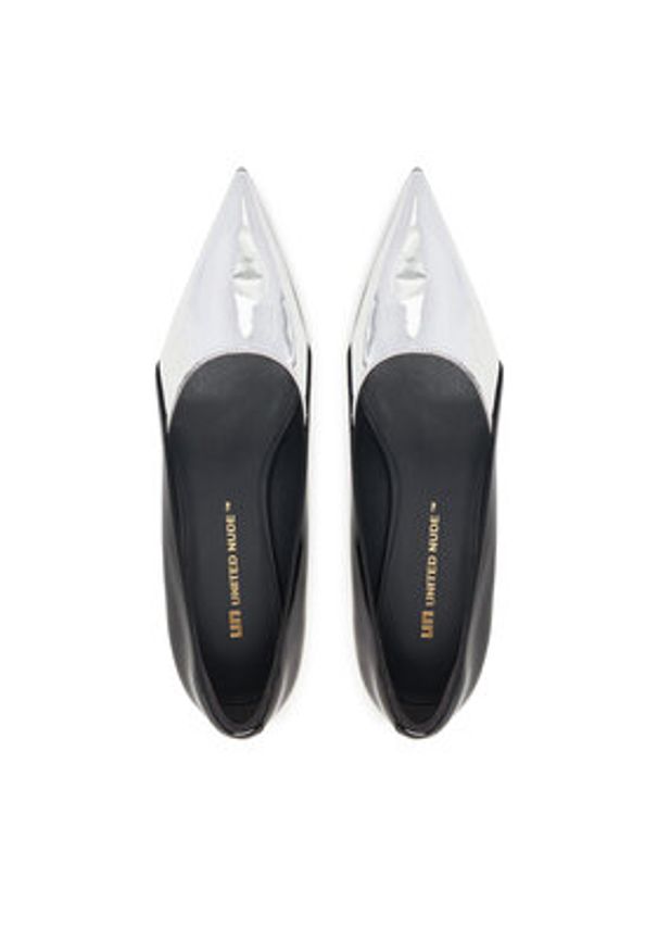 United Nude Czółenka Raila Pump 1075422913 Czarny. Kolor: czarny. Materiał: skóra, lakier