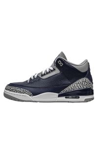 Buty do chodzenia dla dorosłych Air Jordan 3 Retro Georgetown. Kolor: szary. Sport: turystyka piesza