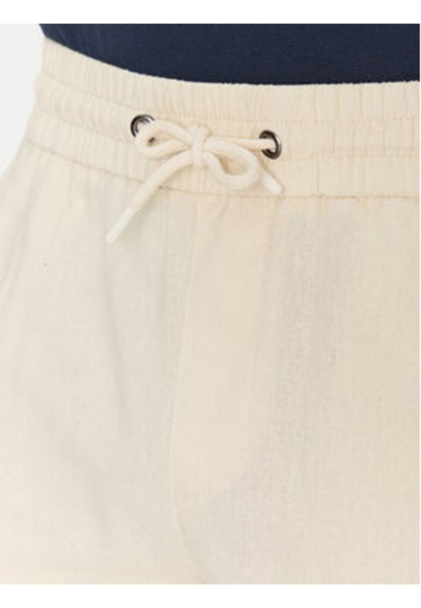 Blend Szorty materiałowe 20718409 Beżowy Regular Fit. Kolor: beżowy. Materiał: bawełna