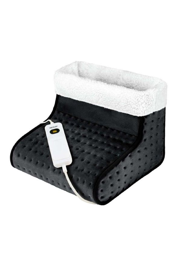 Cecotec Calientapiés HeatConfort 100W unisex czarny szary poliester. Kolor: wielokolorowy. Materiał: poliester