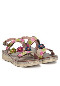 Laura Vita Sandały Dorry 18 Szary. Kolor: szary. Materiał: skóra #6